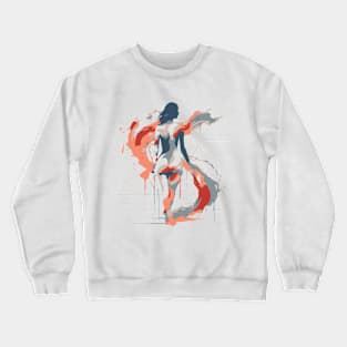 geometric woman Crewneck Sweatshirt